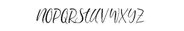 Hailstone Font UPPERCASE