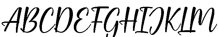 Hakiya Font UPPERCASE