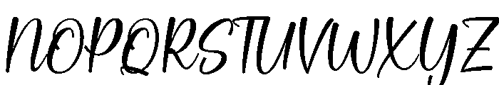 Hakiya Font UPPERCASE