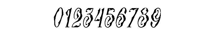 Hakorida Italic Font OTHER CHARS