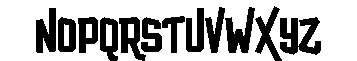 Halcoru Font UPPERCASE
