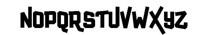 Halcoru Font LOWERCASE