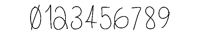 Half Asleep Medium Font OTHER CHARS