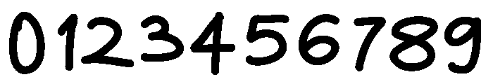 Half Awake Medium Font OTHER CHARS