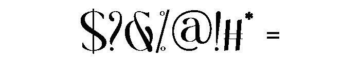 HalfLove Font OTHER CHARS