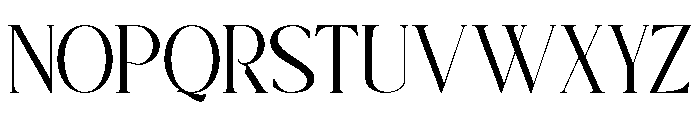 HalfLove Font UPPERCASE