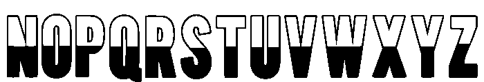 Halftime Zone Regular Font LOWERCASE