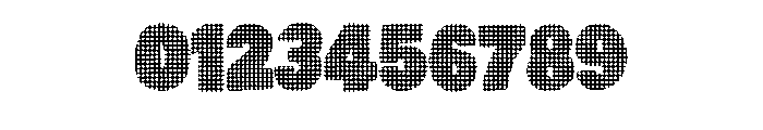 Halftone Newsprint By S Regular Font OTHER CHARS