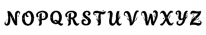 Halia Regular Font LOWERCASE