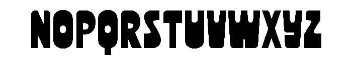 Halibus Font UPPERCASE
