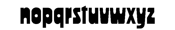 Halibus Font LOWERCASE