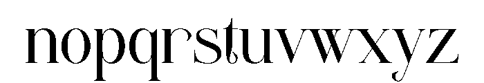 Halina Font LOWERCASE