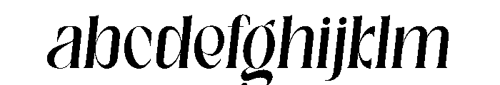 Halind Italic FONT