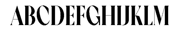 Halind Font UPPERCASE