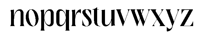 Halind Font LOWERCASE