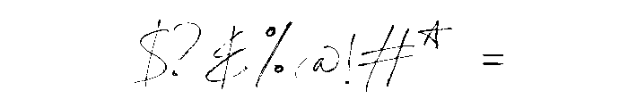 Halista-Regular Font OTHER CHARS