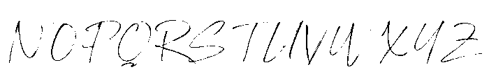 Halista-Regular Font UPPERCASE