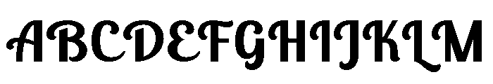 Halisun Regular Font UPPERCASE