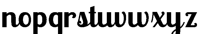 Halisun Regular Font LOWERCASE