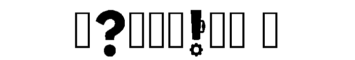Hall Regular Font OTHER CHARS