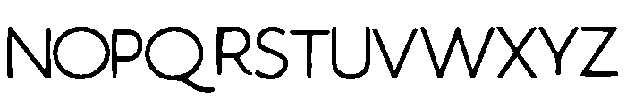 Hallelujah_Type Font UPPERCASE