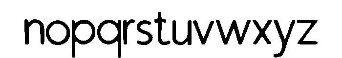 Hallelujah_Type Font LOWERCASE