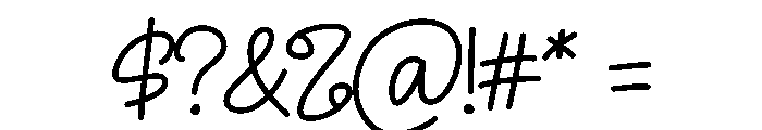 Hallo December Font OTHER CHARS