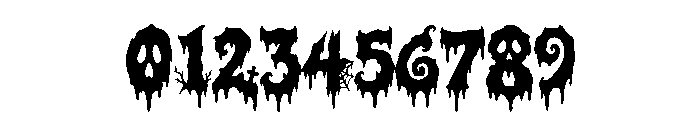Hallo Ghost Horror Font OTHER CHARS