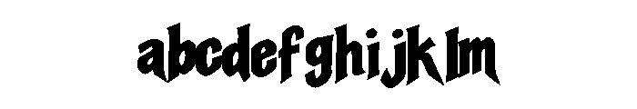 Hallo Horror Display FONT