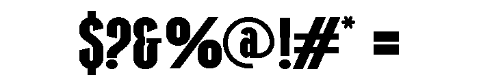 Hallogty Font OTHER CHARS