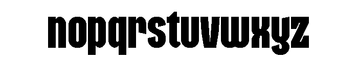 Hallogty Font LOWERCASE