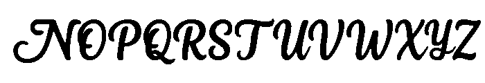 Hallow Grim Font UPPERCASE