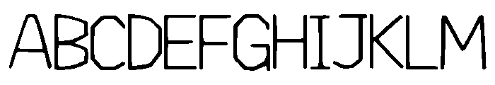 Hallowbane Font UPPERCASE