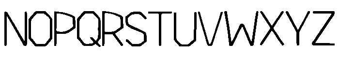 Hallowbane Font UPPERCASE
