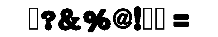 Halloween Book Regular Font OTHER CHARS