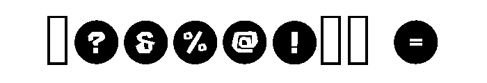 Halloween Cartoon Regular Font OTHER CHARS