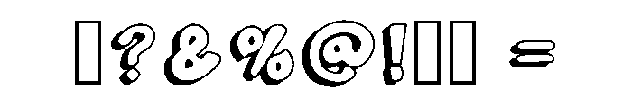 Halloween Cat Regular Font OTHER CHARS