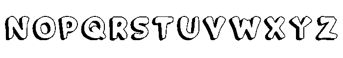 Halloween Cat Regular Font UPPERCASE