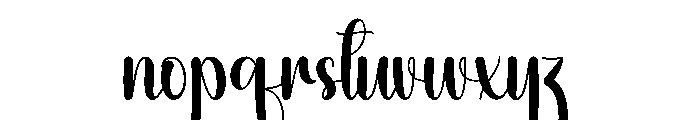 Halloween Costumes Font LOWERCASE