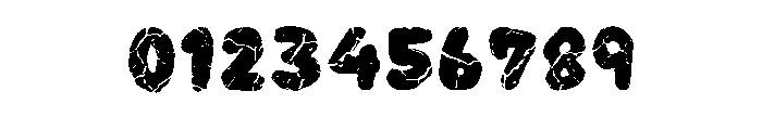 Halloween Crack Regular Font OTHER CHARS