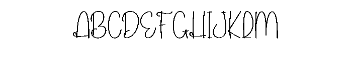 Halloween Decoration Font UPPERCASE