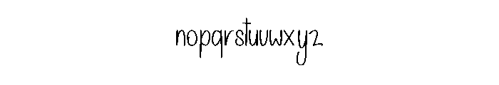 Halloween Decoration Font LOWERCASE