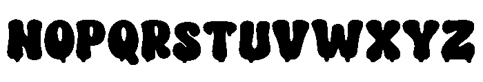 Halloween_Dip Font UPPERCASE