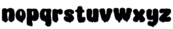 Halloween_Dip Font LOWERCASE