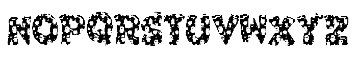 Halloween Doodle 1 Font UPPERCASE