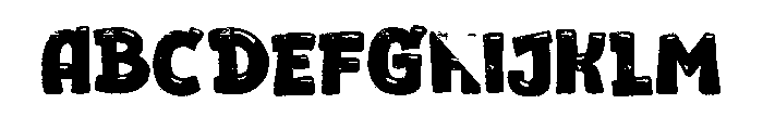 Halloween Doodle 3 Font UPPERCASE