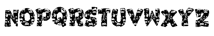 Halloween Doodle 4 Font UPPERCASE