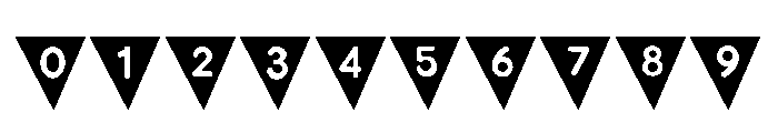Halloween Flags Font OTHER CHARS