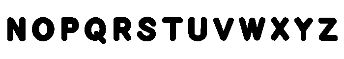Halloween Flags Font LOWERCASE