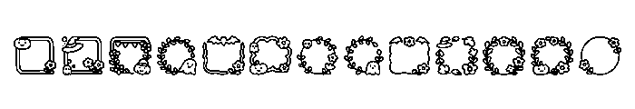 Halloween Frames Regular FONT